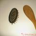 Decoupage wooden comb